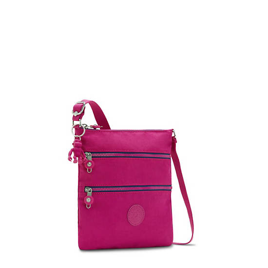 Kipling Keiko Crossbody Mini Çanta Pembe Siyah | TR 1884SG